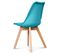 Chaise Design Scandinave - Bleu