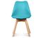 Chaise Design Scandinave - Bleu