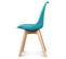 Chaise Design Scandinave - Bleu