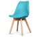 Chaise Design Scandinave - Bleu