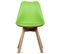 Chaise Design Scandinave - Verte