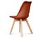 Chaise Design Scandinave - Rouille