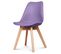 Chaise Design Scandinave - Lilas