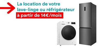 La location de votre électro à partir de 14€/mois(1)